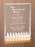 Mirage Acrylic - Outstanding Sales Award