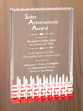 Mirage Acrylic - Outstanding Sales Award