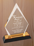 Arrow Point Acrylic - Outstanding Sales Award