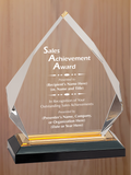 Diamond Acrylic - Outstanding Sales Award