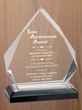 Diamond Acrylic - Outstanding Sales Award