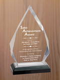 Diamond Acrylic - Outstanding Sales Award