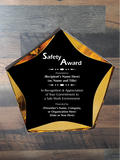 Luminary Star Acrylic - Safety Award