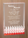 Mirage Acrylic - Safety Award