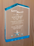 Star Point Acrylic - Safety Award