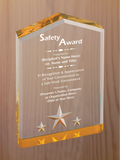 Star Point Acrylic - Safety Award