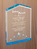 Star Point Acrylic - Safety Award