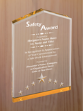 Star Point Acrylic - Safety Award