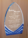 Soaring Cathedral Acrylic - Safety Award