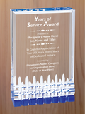 Mirage Acrylic - Years of Service Award