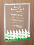 Mirage Acrylic - Years of Service Award