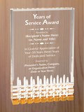 Mirage Acrylic - Years of Service Award