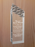 Riptide Acrylic - Years of Service Award