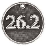 3D 26.2 Marathon Medal