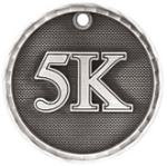 3D 5K Medal