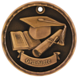 3D Graduate Medal