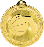 gold basketball medal in the BriteLazer style