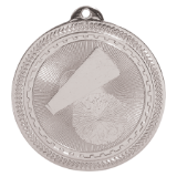 silver cheerleading medal in the BriteLazer style
