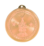 bronze competitive cheer medal in the BriteLazer style