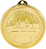 gold gymnastics medal in the BriteLazer style