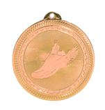 bronze track medal in the BriteLazer style