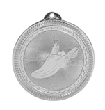 silver track medal in the BriteLazer style
