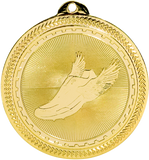 gold track medal in the BriteLazer style