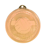 bronze volleyball medal in the BriteLazer style