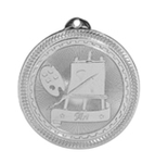 silver art medal in the BriteLazer style