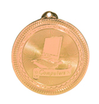 bronze Computers medal in the BriteLazer style