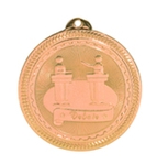 bronze Debate medal in the BriteLazer style