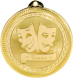 gold Drama medal in the BriteLazer style
