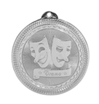 silver Drama medal in the BriteLazer style