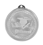 silver Graduate medal in the BriteLazer style