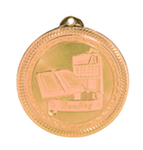 bronze reading medal in the BriteLazer style