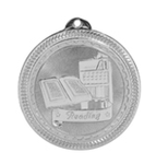 silver reading medal in the BriteLazer style