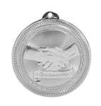 silver sportsmanship medal in the BriteLazer style