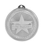 silver Star Performer medal in the BriteLazer style