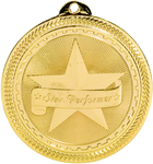 gold Star Performer medal in the BriteLazer style