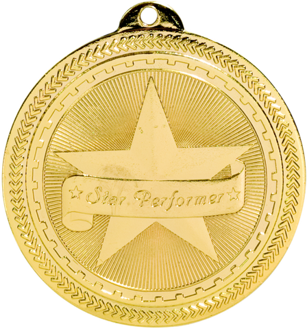BriteLazer Star Performer Medal