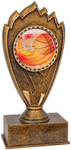basketball trophy in the blaze style