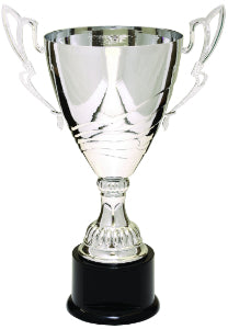 Wave Cup Trophy, Medium Silver