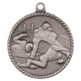 High Relief Football Medal