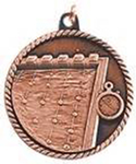 High Relief Swimming Medal