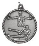 High Relief Gymnastics Medal - Male