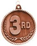 High Relief 3rd Place Medal