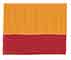red and gold neck ribbon