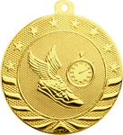 gold track medal in the Starbrite style