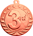 Bronze 3rd Place Medal in the Starbrite Style