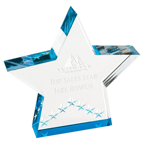 Star Performer Acrylic - Outstanding Achievement Award
